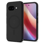 SPIGEN ULTRA HYBRID MAG ovitek, združljiv z MagSafe, za GOOGLE PIXEL 9A prozorno črn