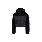 ALPHA INDUSTRIES Zimska jakna antracit/rdeča/črna/bela