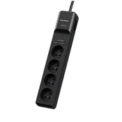 CyberPower prenapetostna zaščita, 4 češke vtičnice, 2x USB