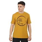 Life-Tree Majica Organic Fairwear Shirt Men Ocre Circle kari