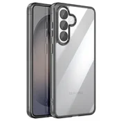 AVIZAR Torbica za Galaxy S26, odporna na udarce, dvomaterialna, z zaščiteno kamero, Črna, (5000274609)