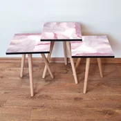Hanah Home Set klub stocica 3Shp170, 3 komada, Šarena