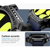 Spigen Rugged Armor , matte black - Samsung Galaxy Watch7 (44mm)