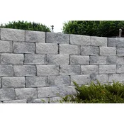 Okrasni zidak Vero antracitno sivo meliran 12 cm x 28 cm x 10 cm