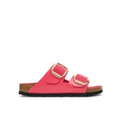 Sneakers Birkenstock Arizona Big Buckle Natural Leather Patent Women High-Shine Fuchsia Tulip EUR 36