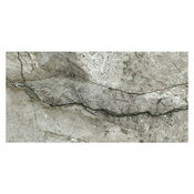 Zidna plocica Marble Skin (59,8 x 119,8 cm, Tamno siva, Mat)