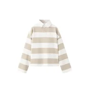 MANGO KIDS Majica bež/bela