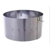 Robni trak za torto nastavljiv VISOKI v=12 cm z graduacijo