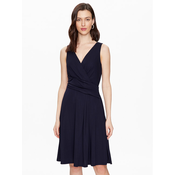 Lauren Ralph Lauren Cocktail obleka 250865006002 Mornarsko modra Regular Fit