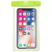 hoco. Torbica za mobitel, vodootporna, fluo zelena – Clear fantasy waterproof bag, GR