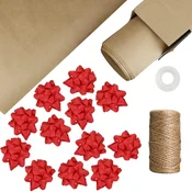 Set za zavijanje daril l eco rdeč levia 111103 LEVIA