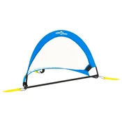 Vidaxl Otroški nogometni gol 2 kosa s torbo 75,5x46x48 cm