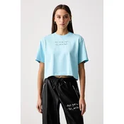 Karl Lagerfeld Jeans kratka ženska majica bombažna x Pietro Terzini
