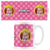 Skodelica Pyramid International Super Mario - Peach 3D Port - bela