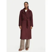 Weekend Max Mara Volneni plašč Resina 2625016102 Bordo rdeča Regular Fit