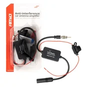shumee Avto antenski ojačevalec proti motnjam 12V AMIO-04133