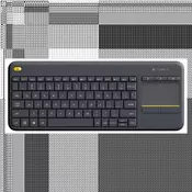 Bežicna tastatura Logitech K400Plus Black US