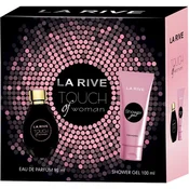 La Rive for Woman Touch of Woman poklon set (parfemska voda 90 ml + gel za tuširanje 100 ml)