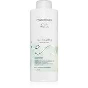 Wella Professionals Nutricurls Waves & Curls hranilni balzam za lažje česanje las 1000 ml