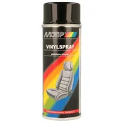 Barva za umetno usnje črna VINYL SPRAY 04066 Motip