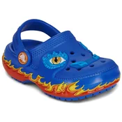 Crocs Natikači Toddler Classic IAM Dragon Lights Clog 212510 Modra