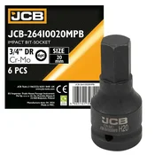 JCB Nosac BIT udarni 3/4 20mm 6-krak Cr-Mo Nosac za prikljucak