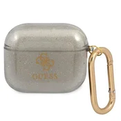 Guess Etui Guess Glitter Collection za AirPods 3 - črno