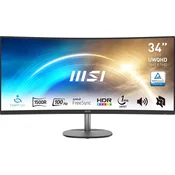 Monitor MSI MP341CQ 86,36 cm (34”) UWQHD 4 ms
