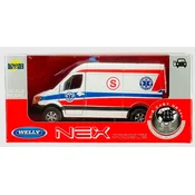 shumee REŠEVALNO VOZILO WELLY MERCEDES-BENZ 0222