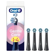 Oral-B Gentle care Black 4 kom, Zamenski nastavci za elektricne cetkice 4 kom, Crna boja