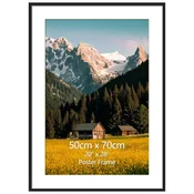 Ey! Okvir za foto plakat 50x70 cm Črn aluminijast fotookvir B2