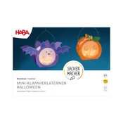 Haba Kreativni set Svetilka s sponko Halloween