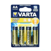 Alkalne baterije VARTA - Longlife, AA, 4 kom.