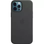 MHKM3ZE/A Apple Usnjena Prevleka z MagSafe za iPhone 12 Pro Max Črna