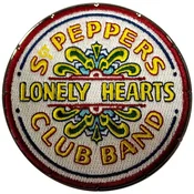 The Beatles Sgt Pepper Drum Patch Magnet