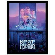 Uokvirena slika KPop Demon Hunters
