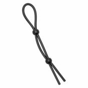 S Pleasures Cock Ring S Pleasures Lazzo Black - Nevibrirajoči obročki