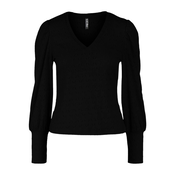 PIECES Bluza Christy crna