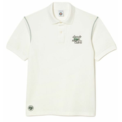 Muški teniski polo Lacoste Sport Roland Garros Edition Pique Polo Shirt - white