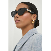 Sončna očala Swarovski IMBER ženska, črna barva