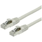 VALUE Value 21.99.0707 RJ45 omrežni kabel\, Patch kabel CAT 6 S/FTP 7.00 m siva 1 kos, (20420871)