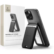 Tech-Protect MagWallet MagSafe univerzalni nosilec za mobilni telefon, črn