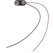 TRU COMPONENTS Baterijski priključek 1x 9 V Block priključek na pritisni gumb (D x Š x V) 24.5 x 11.8 x 7.3 mm TRU COMPONENTS 18-0092, (20636013)