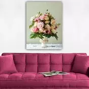 Wallity Dekorativna slika na platnu, 70x100cm, Šarena