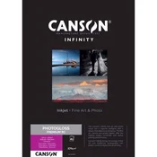 Canson PhotoGloss Premium RC 270 g/m2 - A4 250 listov
