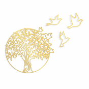 WALLXPERT Zidna dekoracija Tree And Birds 4