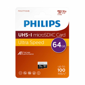 Memorijska kartica PHILIPS Micro SD 64GB V30