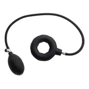SuperLove Inflatable Penis Ring Black