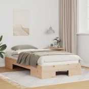 Krevetna konstrukcija Smeda 80 x 200 cm