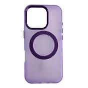 Silikonska futrola Magsafe FLURO COLOR Iphone 17 LJUBICASTA